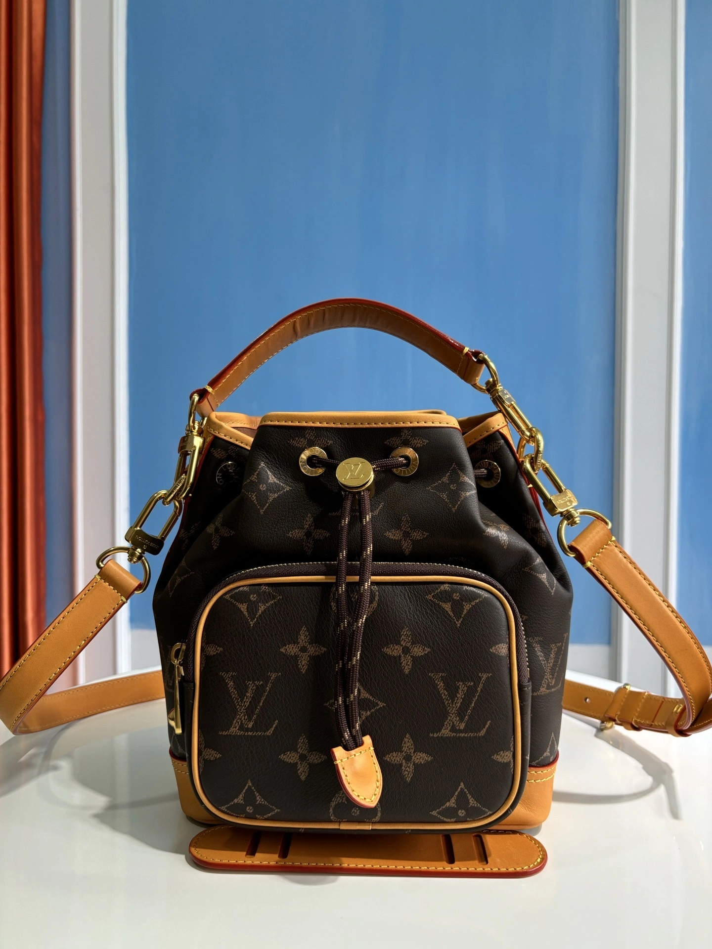 MOMO-- 8V M14199 high quality version NOÉ CARGO cowhide item:E-B808L1825T