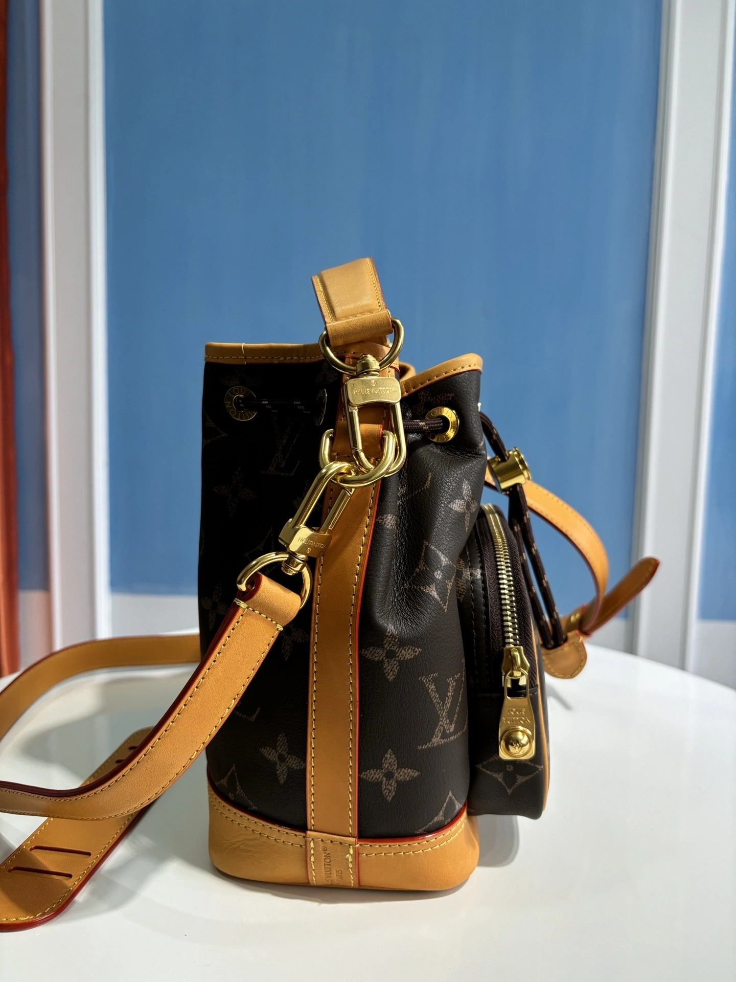 MOMO-- 8V M14199 high quality version NOÉ CARGO cowhide item:E-B808L1825T