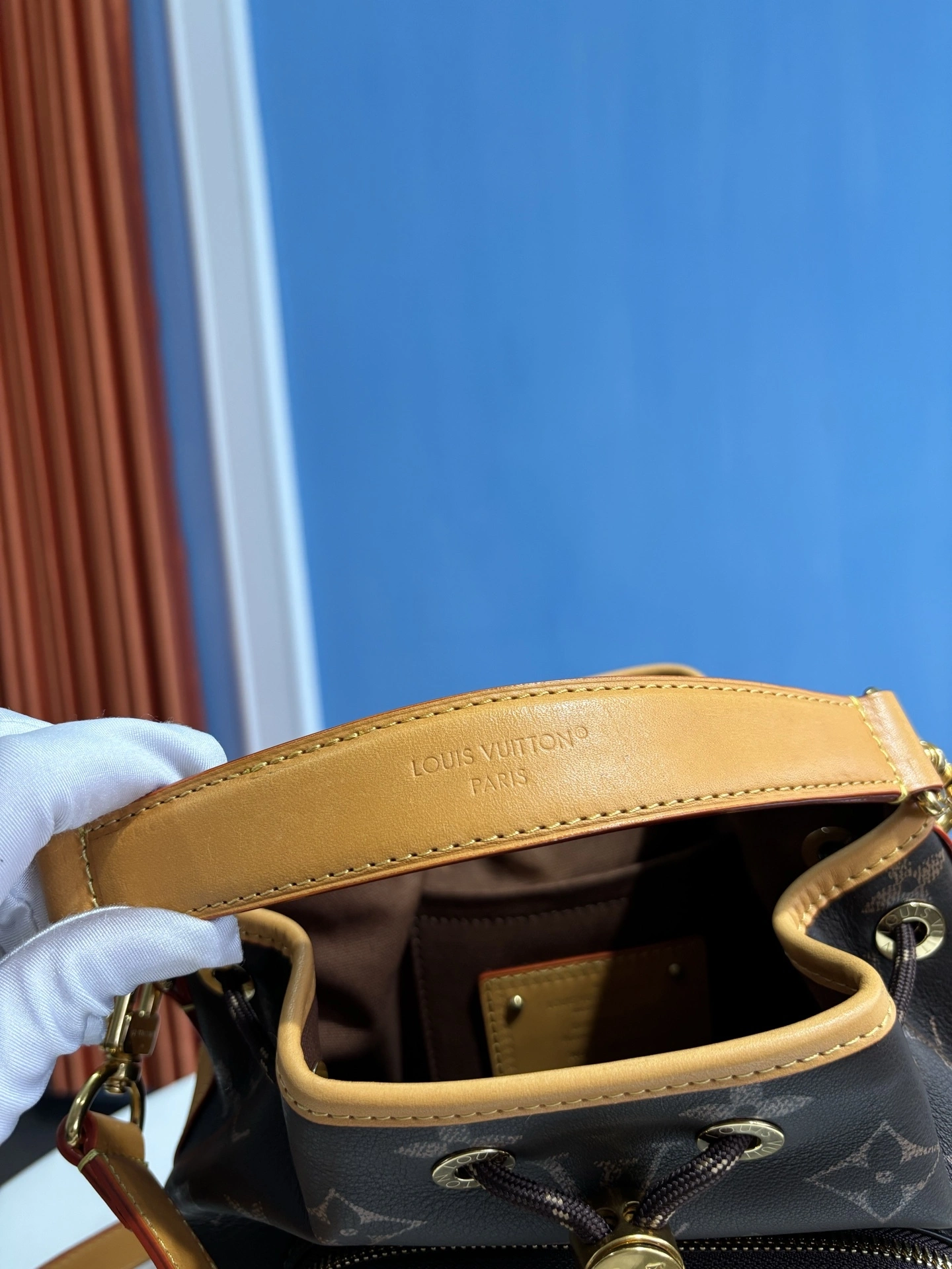 MOMO-- 8V M14199 high quality version NOÉ CARGO cowhide item:E-B808L1825T