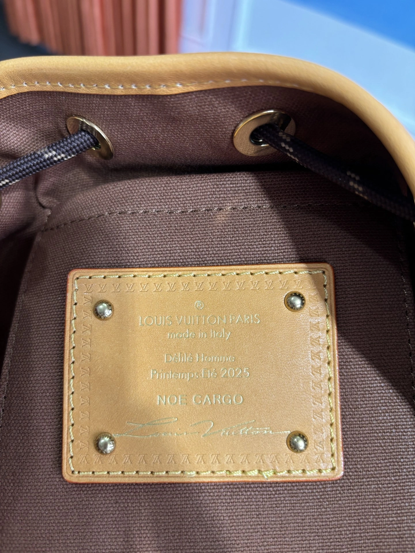 MOMO-- 8V M14199 high quality version NOÉ CARGO cowhide item:E-B808L1825T