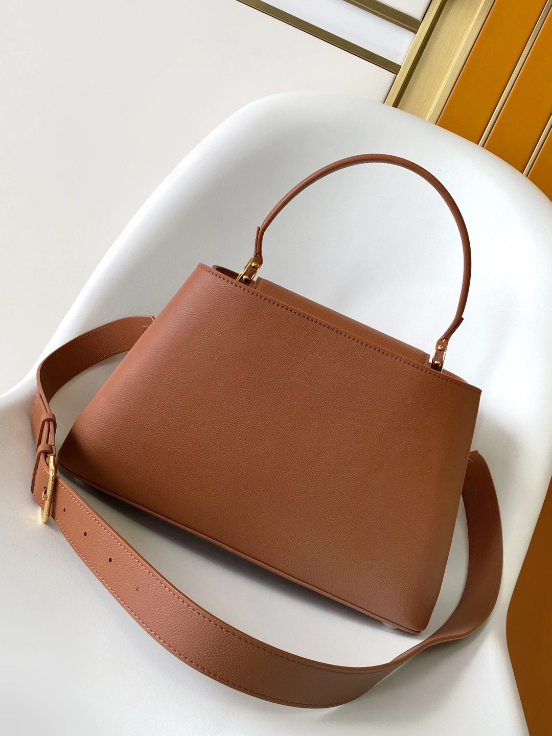 MOMO-- 8V M14371 high quality version Capucines Souple cowhide item:F-B000A2119