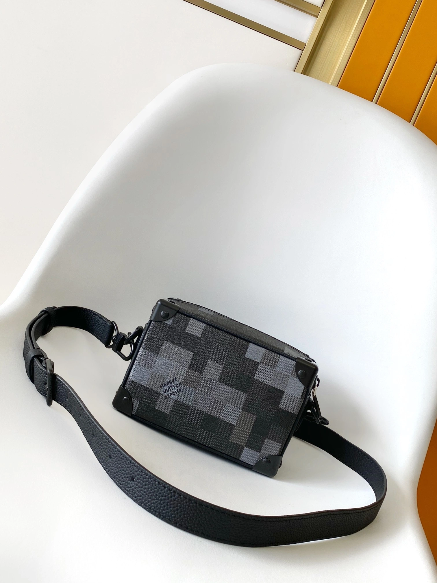 MOMO-- 8V M14922 high quality version Mini SOFT TRUNK cowhide item:F-B000A1411
