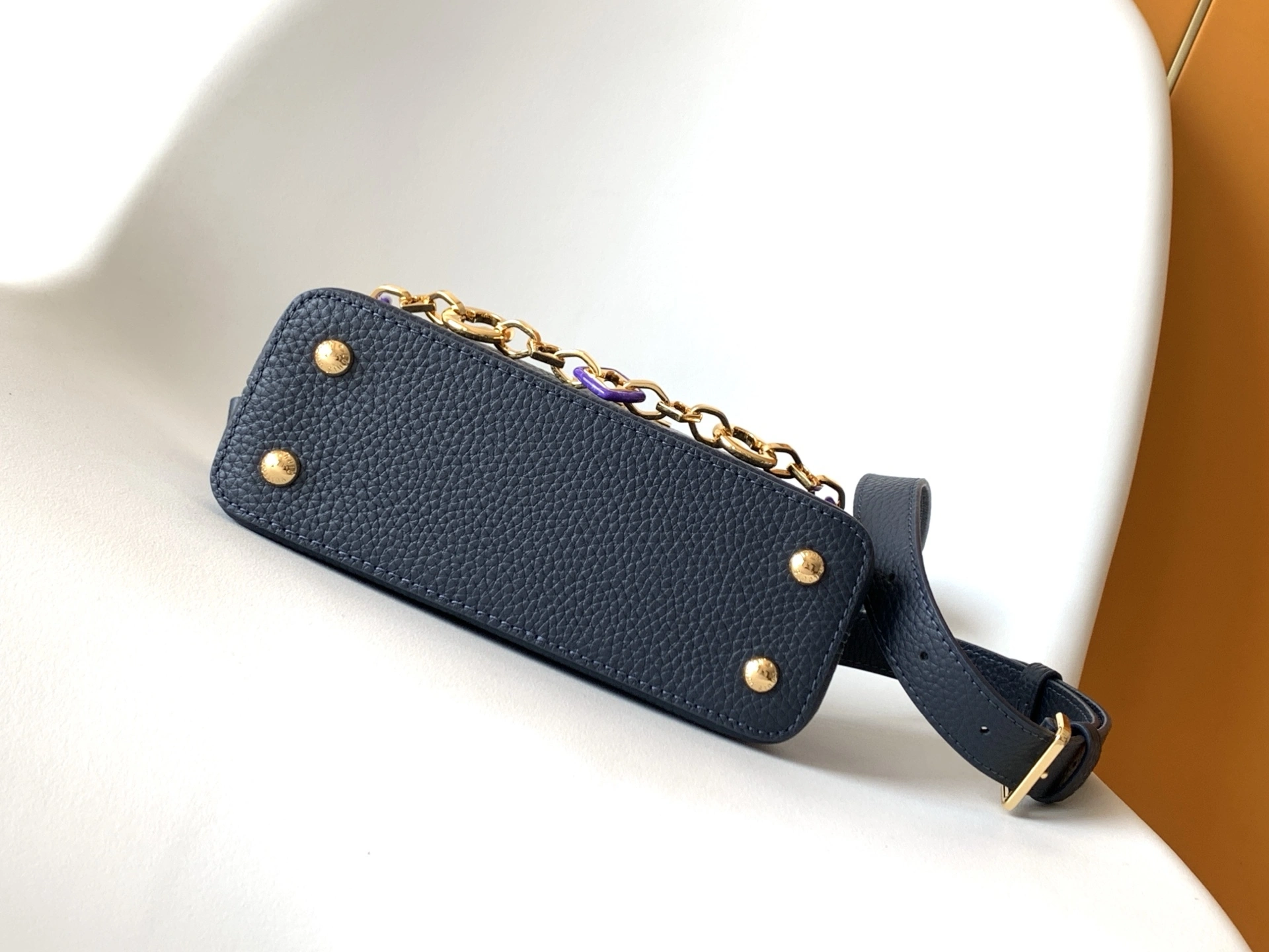 MOMO-- 8V M14971 high quality version cowhide Capucines BB item:E-B177I1010