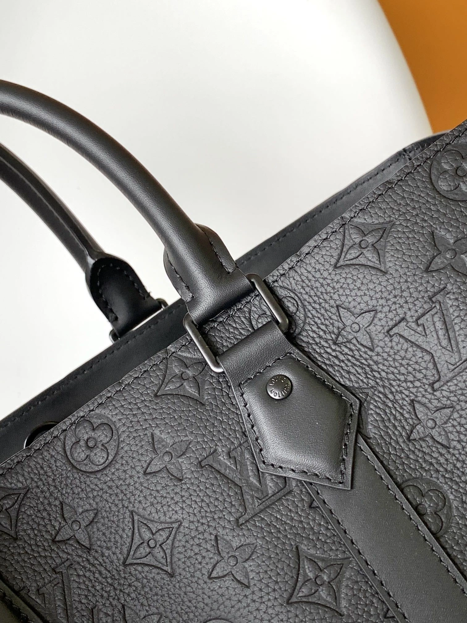 MOMO-- 8V M21865 high quality version Sac Plat 24H cowhide item:D-B000J0865