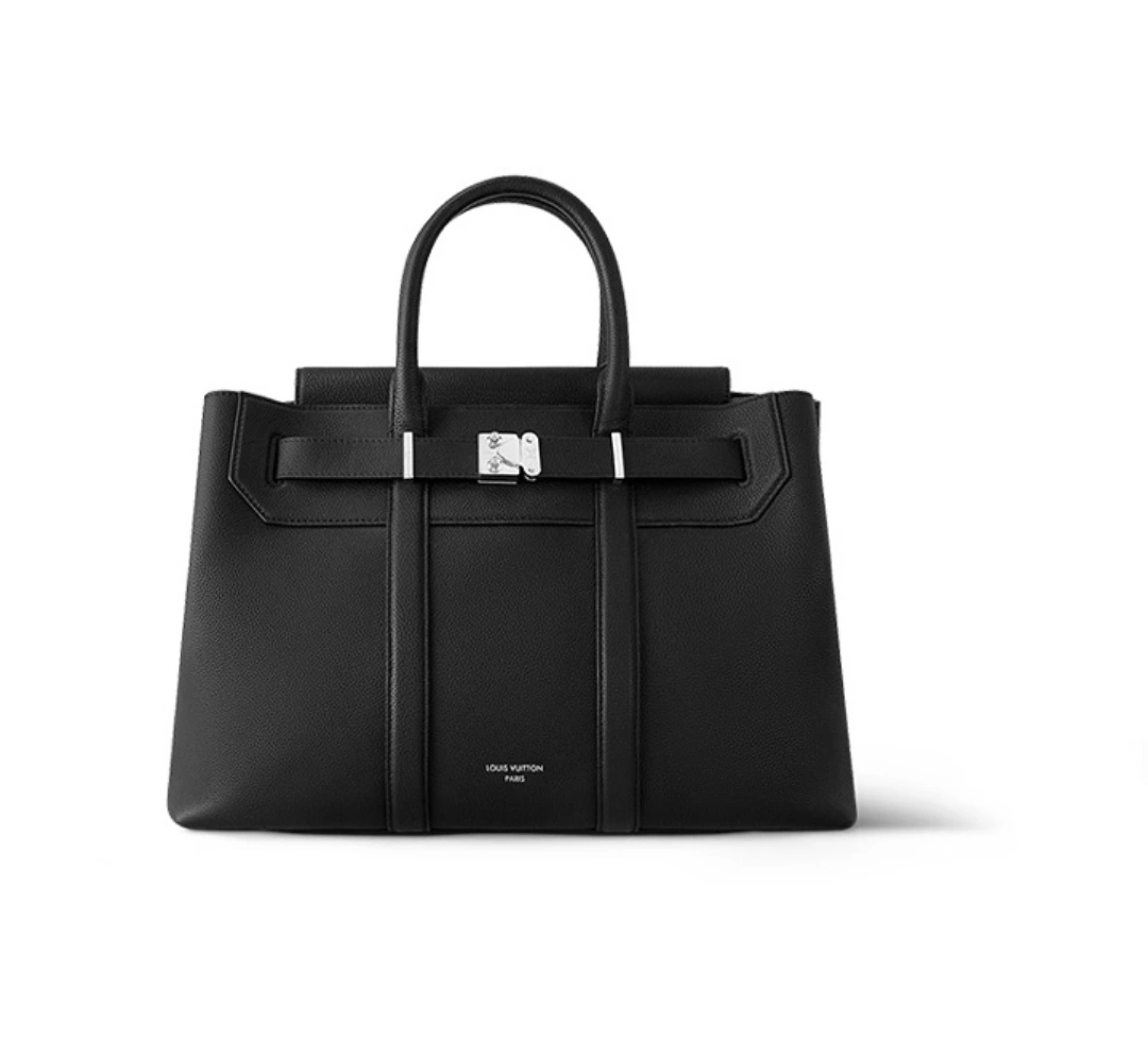 &MOMO-- 8V M23153 high quality version Georges Tote cowhide item:E-B000A1328