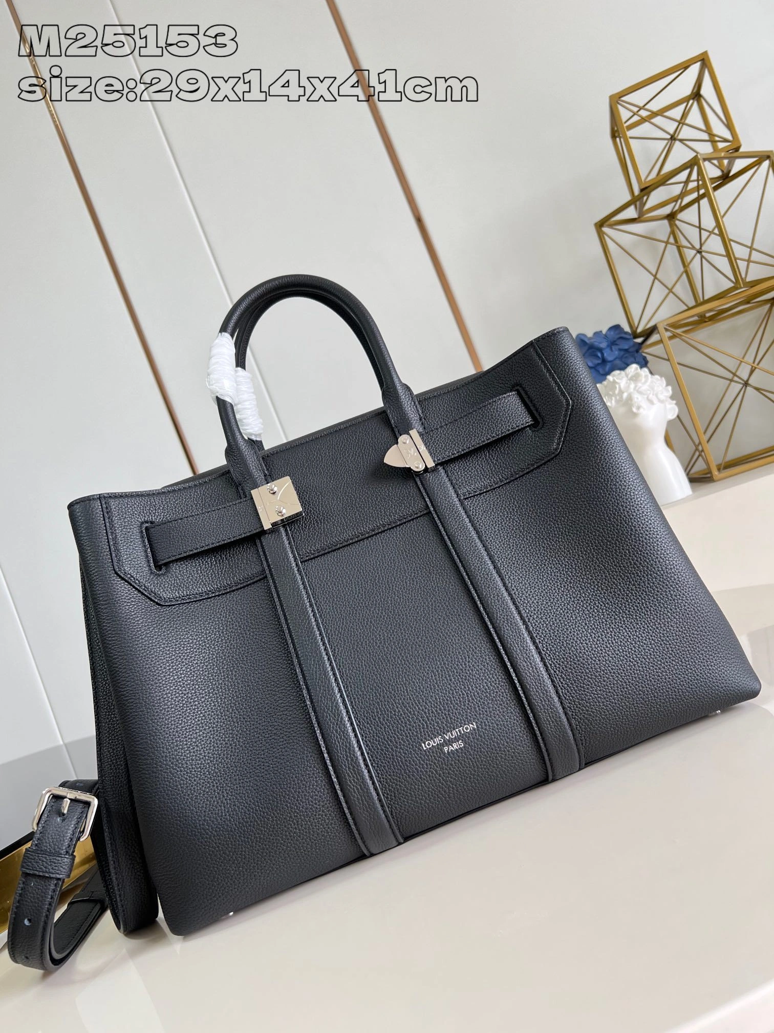 &MOMO-- 8V M23153 high quality version Georges Tote cowhide item:E-B000A1328