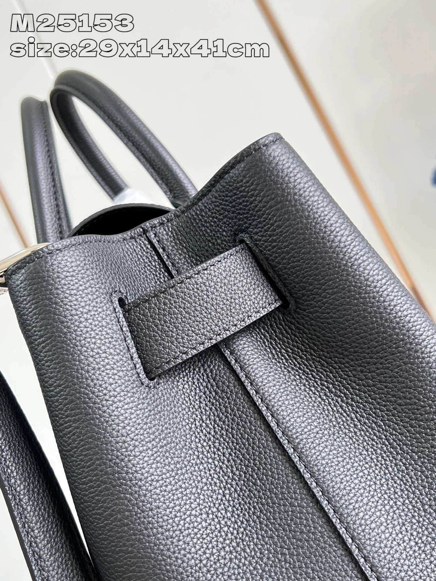 &MOMO-- 8V M23153 high quality version Georges Tote cowhide item:E-B000A1328
