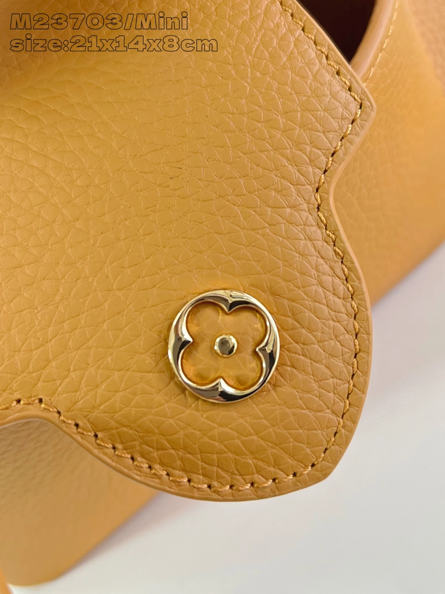 MOMO-- 8V M23703 high quality version Capucines cowhide item:E-B574K1833