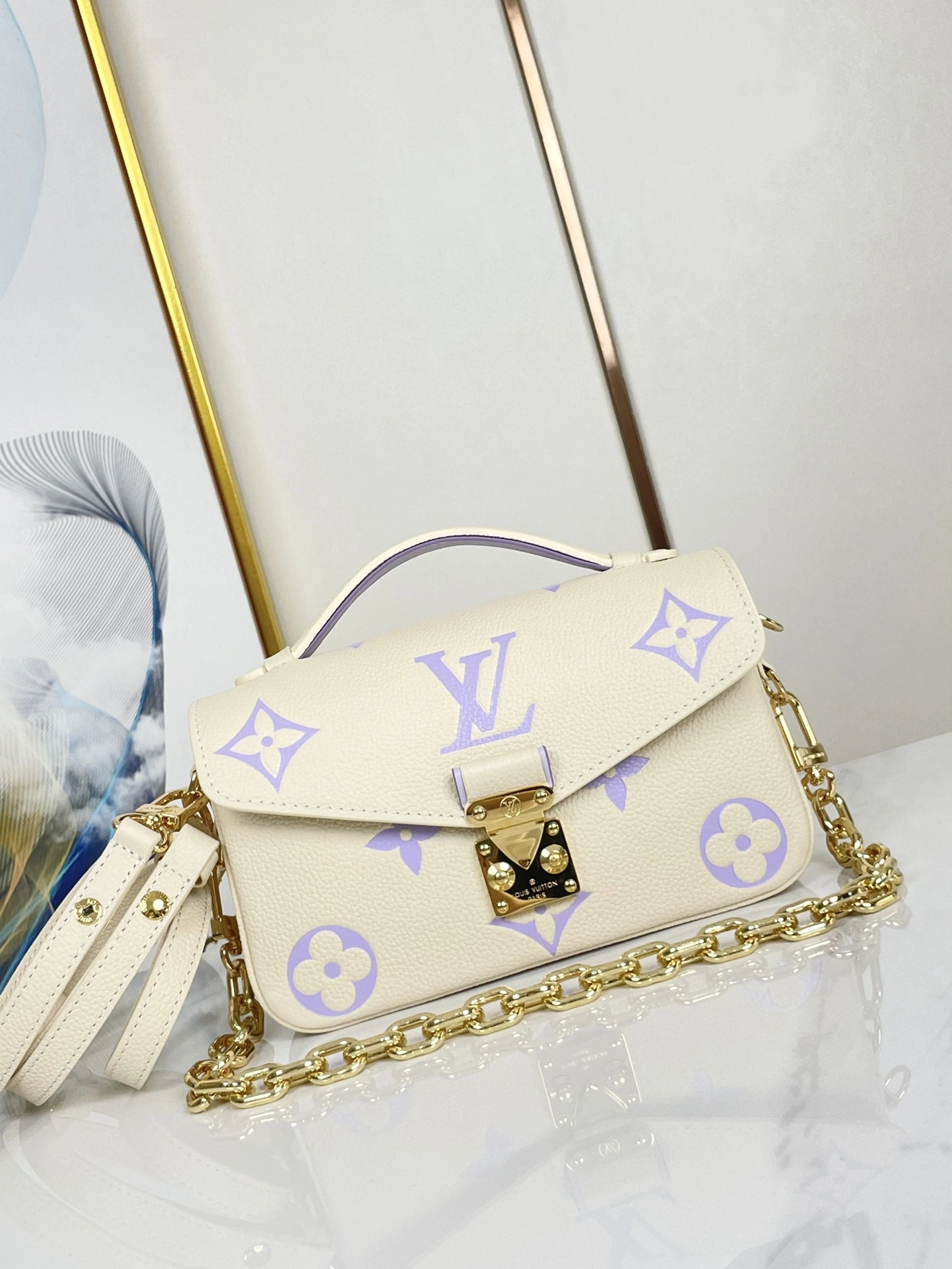 MOMO-- 8V M23940 high quality version POCHETTE MÉTIS cowhide item:E-B000C0221