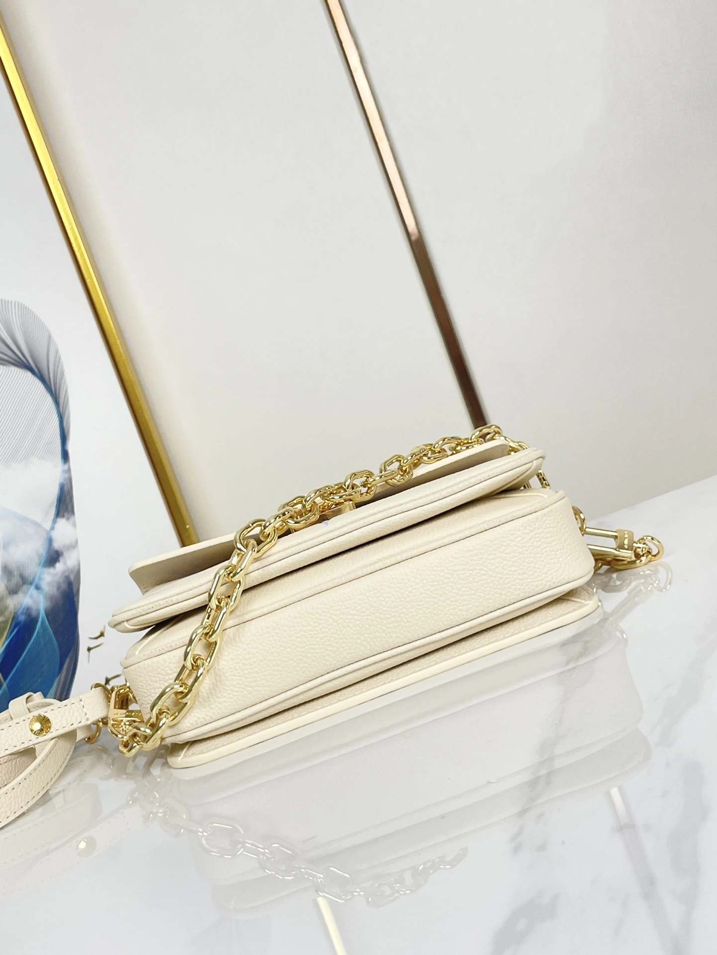 MOMO-- 8V M23940 high quality version POCHETTE MÉTIS cowhide item:E-B000C0221