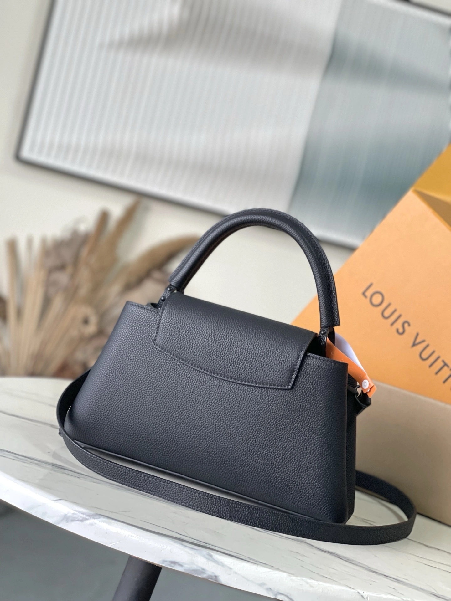 MOMO-- 8V M23947 high quality version Capucines cowhide item:F-B574A0962