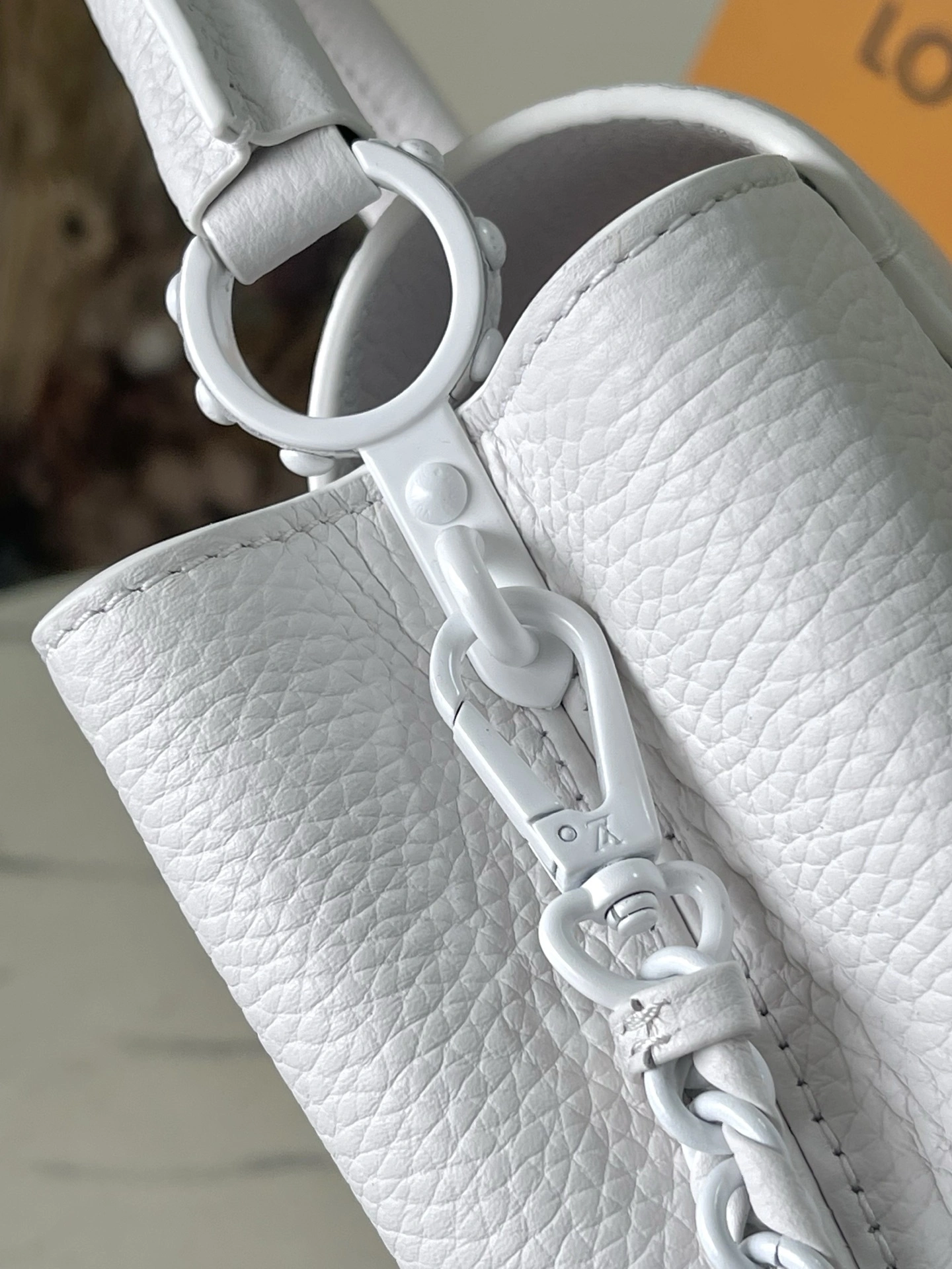 MOMO-- 8V M23956 high quality version Capucines cowhide item:F-B574A0964