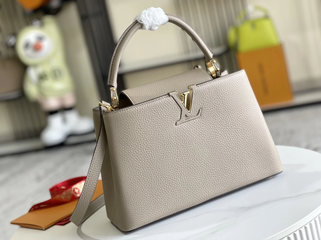 MOMO-- 8V M24745 high quality version Capucines cowhide item:E-B177I0304