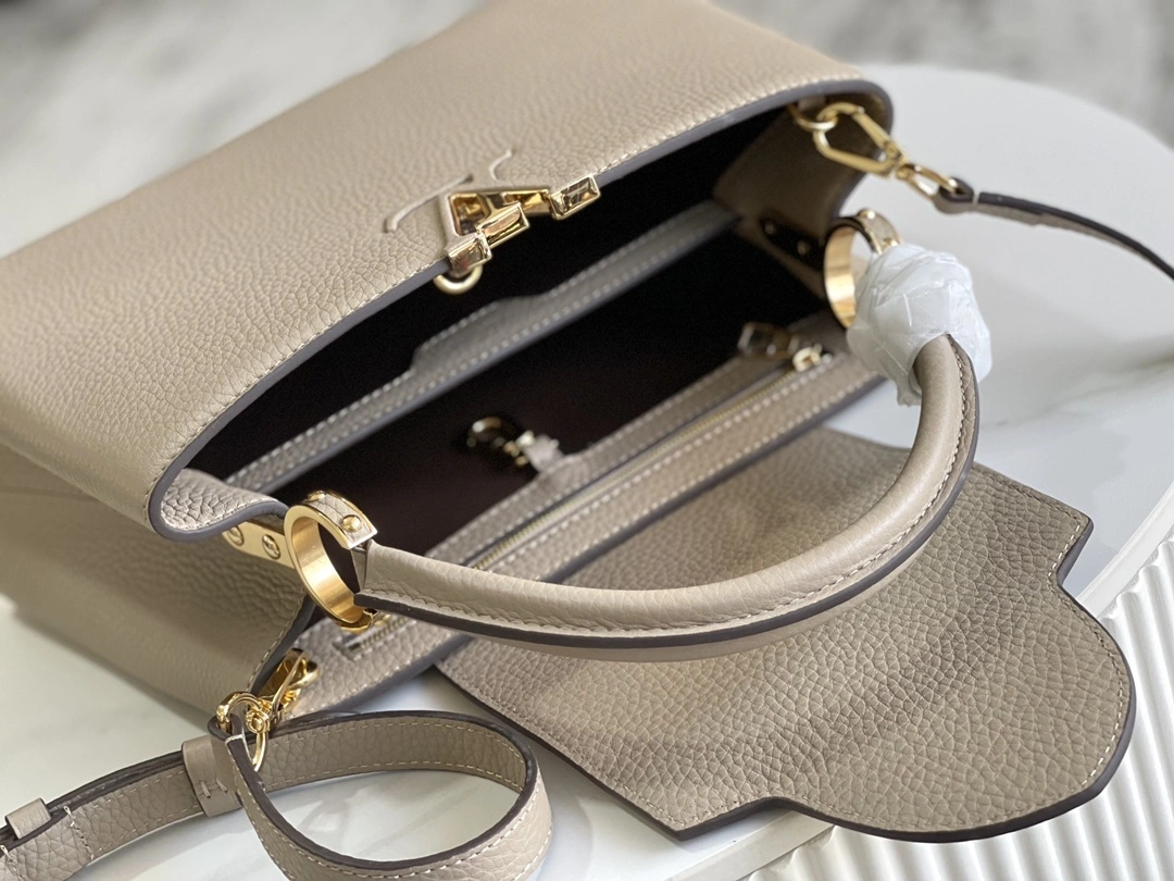 MOMO-- 8V M24745 high quality version Capucines cowhide item:E-B177I0304