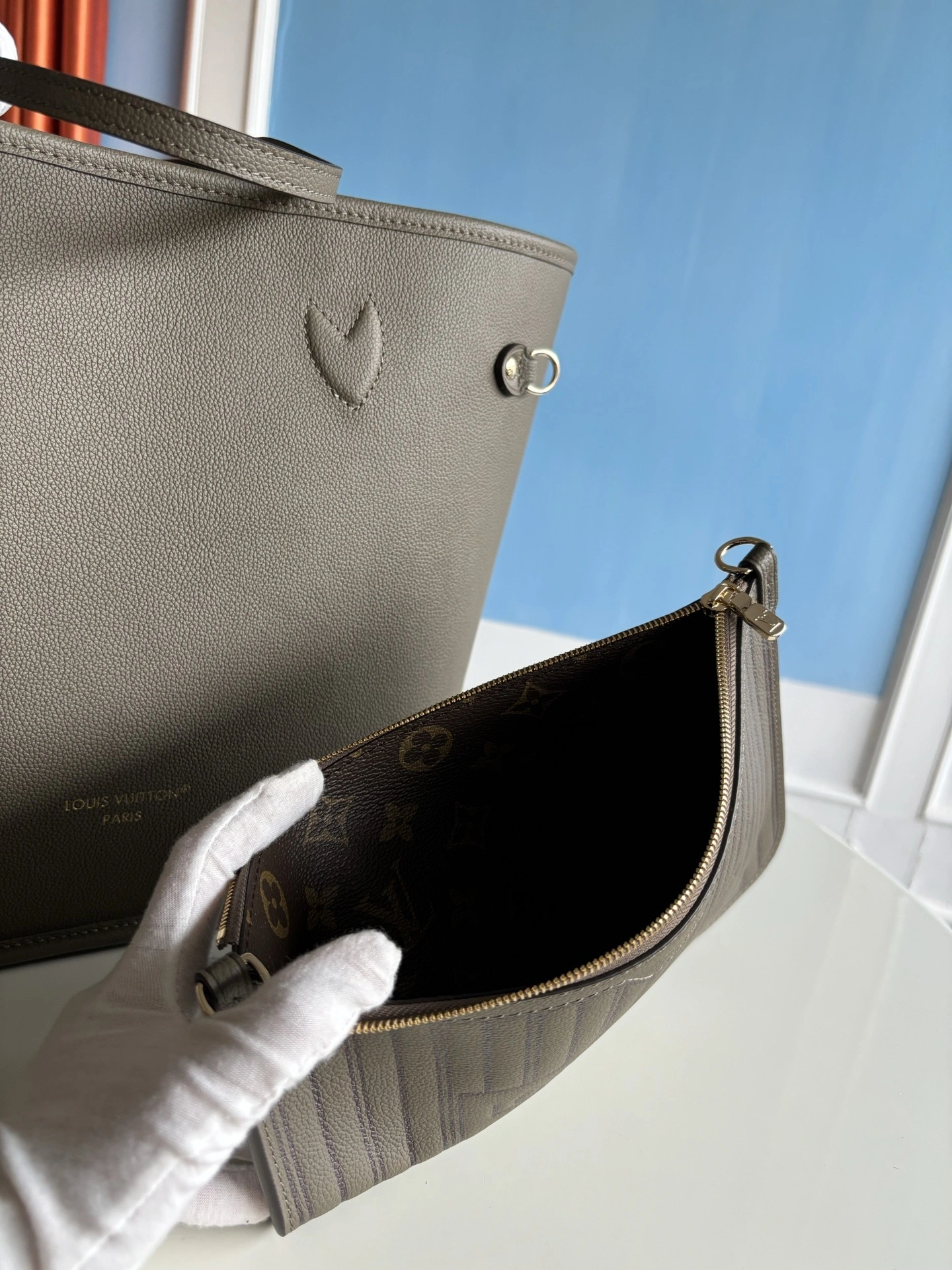 MOMO-- 8V M25664 high quality version Neverfull Inside Out item:E-B808L1819T