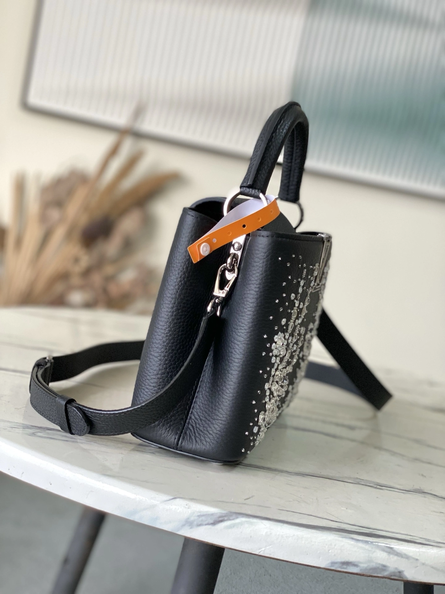 MOMO-- 8V M25716 high quality version embroidery Calfskin item:E-B574K1823