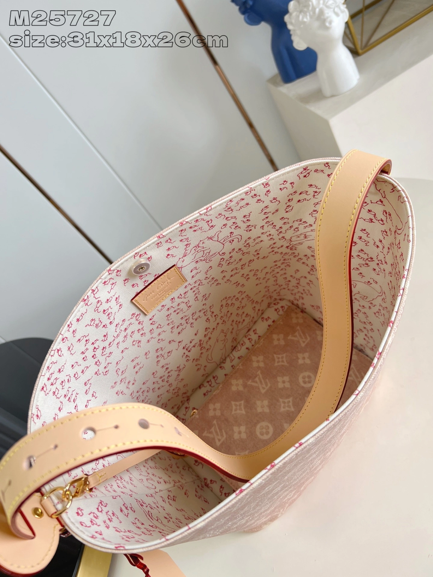 MOMO-- 8V M25727 high quality version Travels All In cowhide item:E-B574K1832