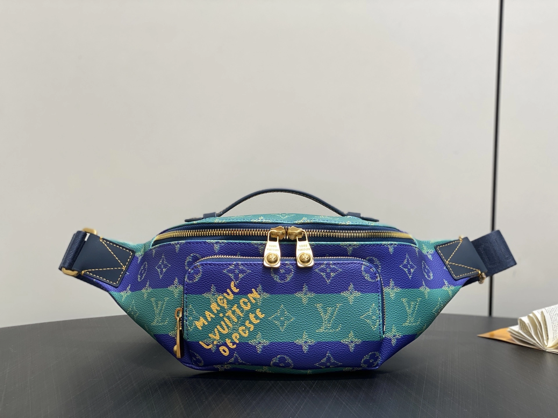 MOMO-- 8V M25783 high quality version Rush bumbag item:E-B000J1845