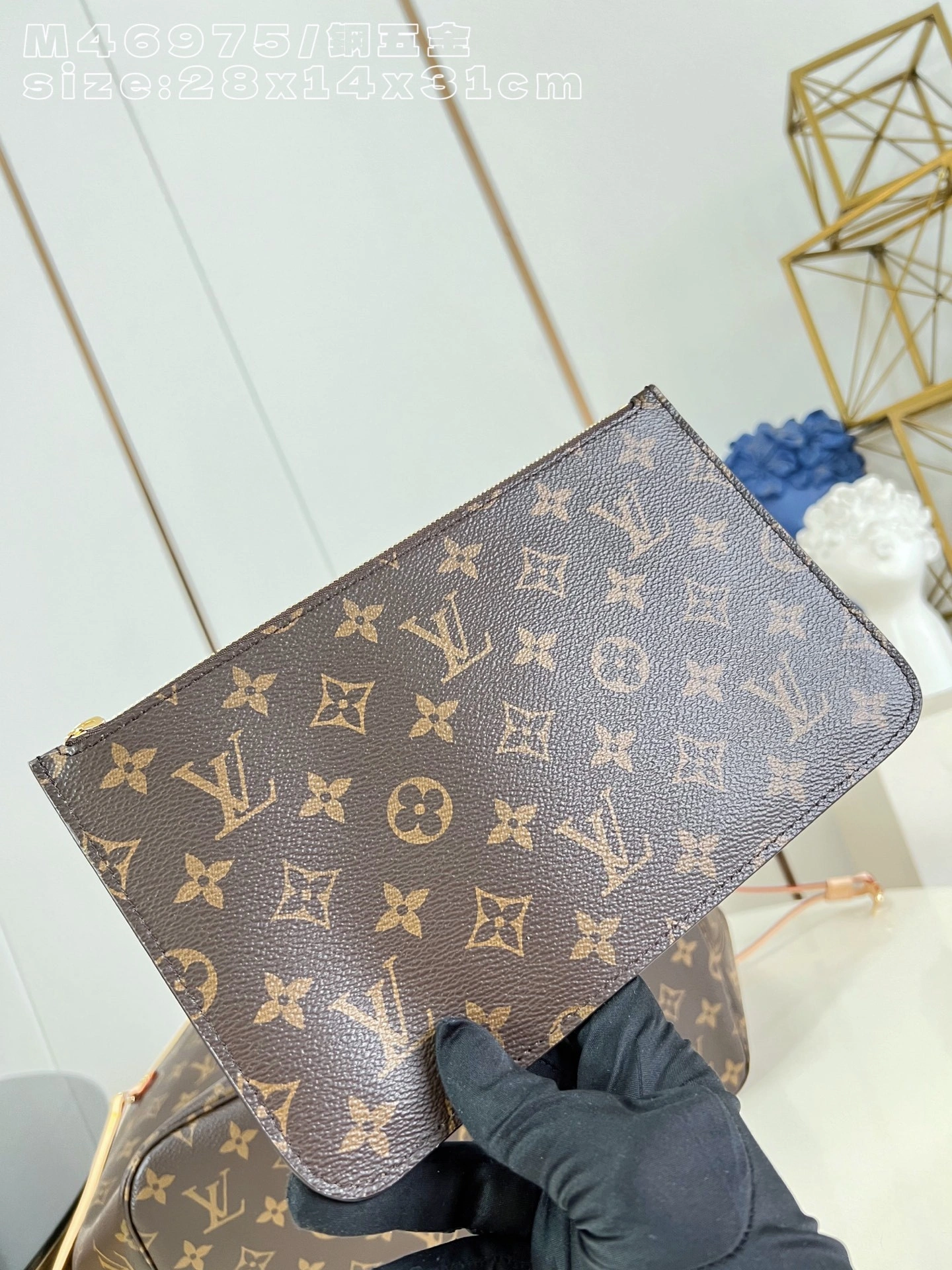 MOMO-- 8V M40995 high quality version Neverfull cowhide item:F-B574A0965