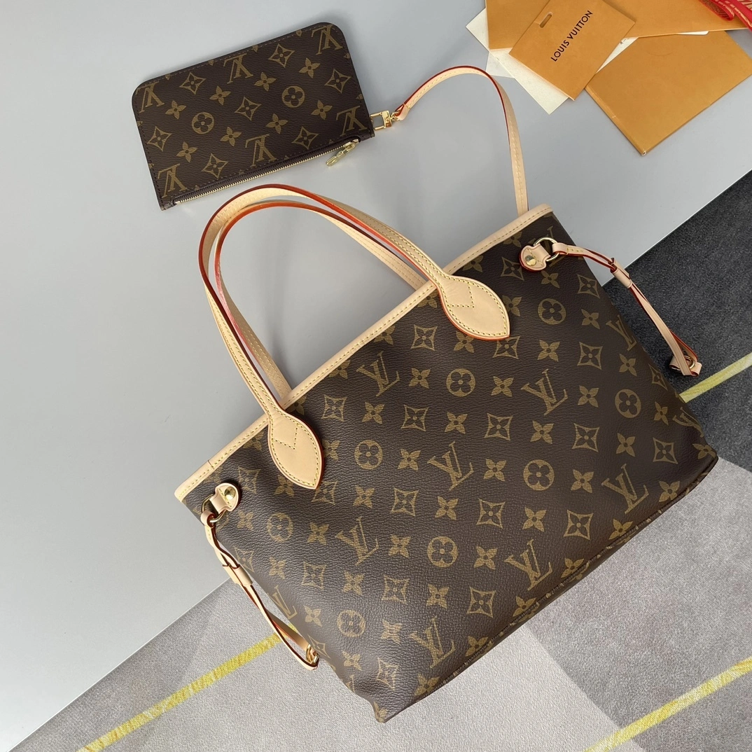 MOMO-- 8V M41245 high quality version Neverfull cowhide item:E-B000C0593