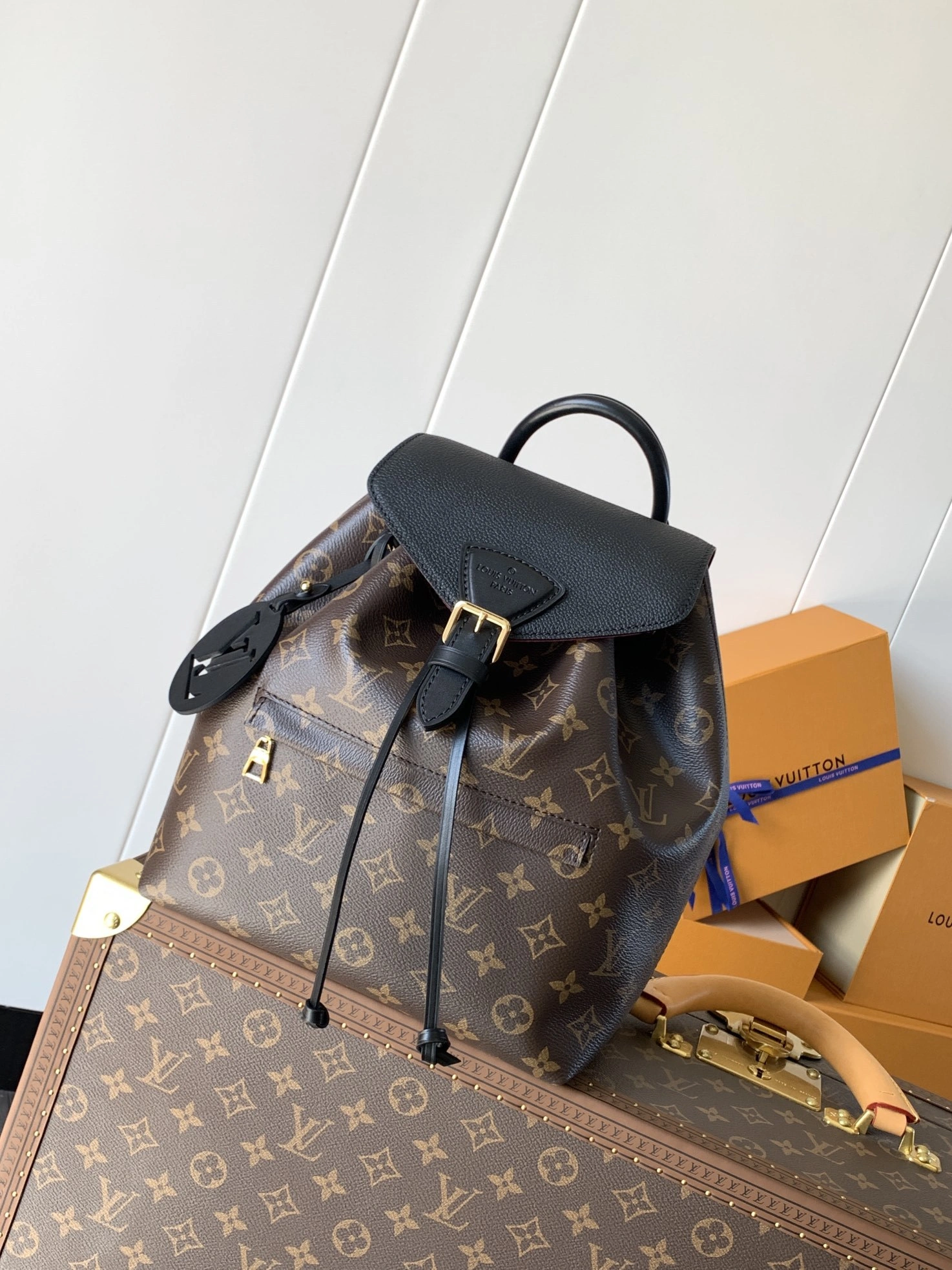 MOMO-- 8V M45515 high quality version Montsouris cowhide item:F-B000A1445