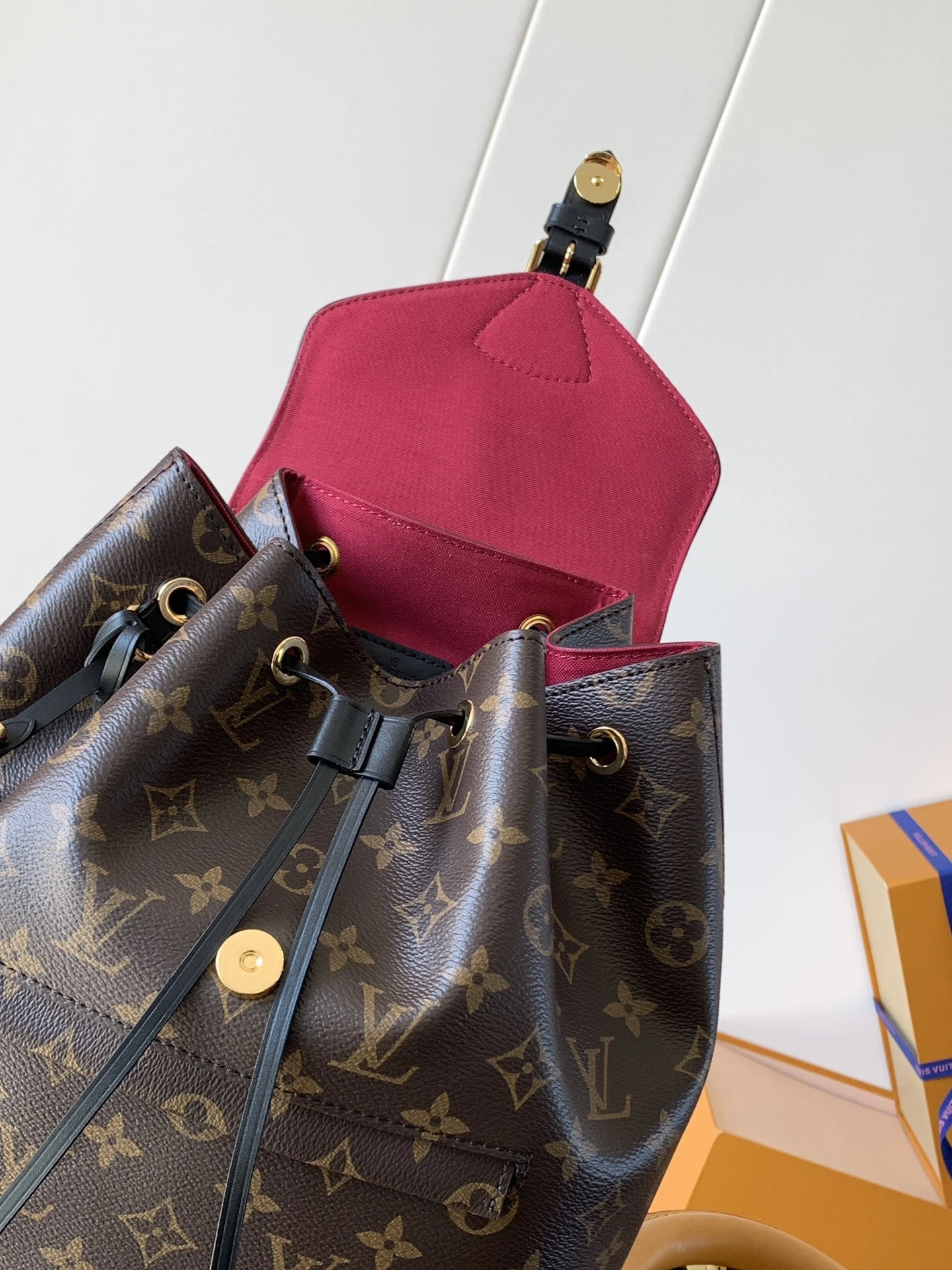MOMO-- 8V M45515 high quality version Montsouris cowhide item:F-B000A1445