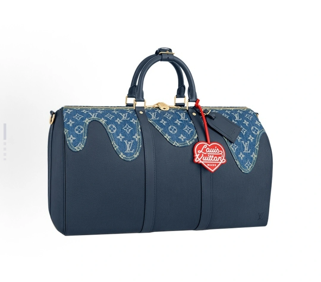 MOMO-- 8V M45975 high quality version Keepall cowhide item:E-B000I0506