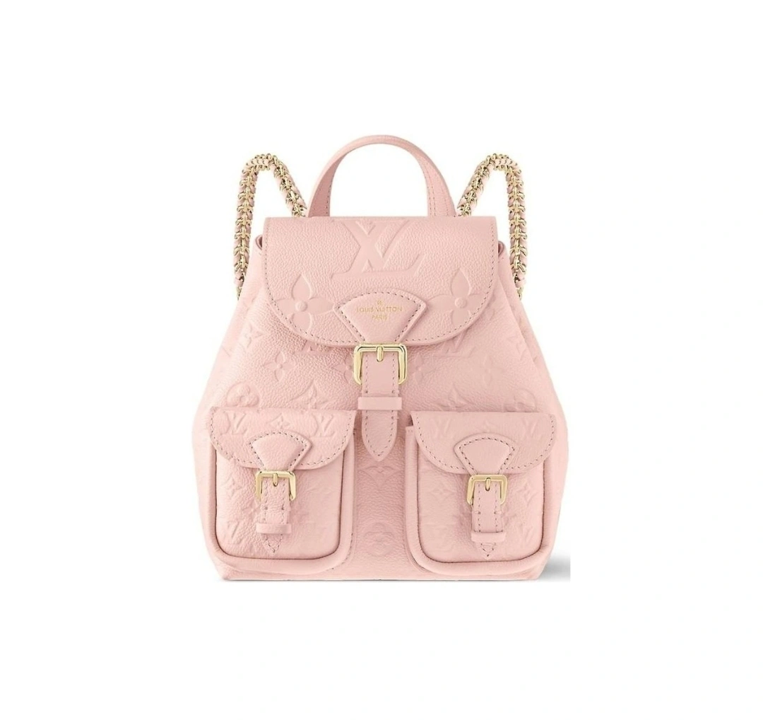 MOMO-- 8V M47074 Backup Monogram Empreinte cowhide item:D-B174F2042