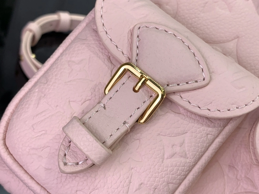 MOMO-- 8V M47074 Backup Monogram Empreinte cowhide item:D-B174F2042