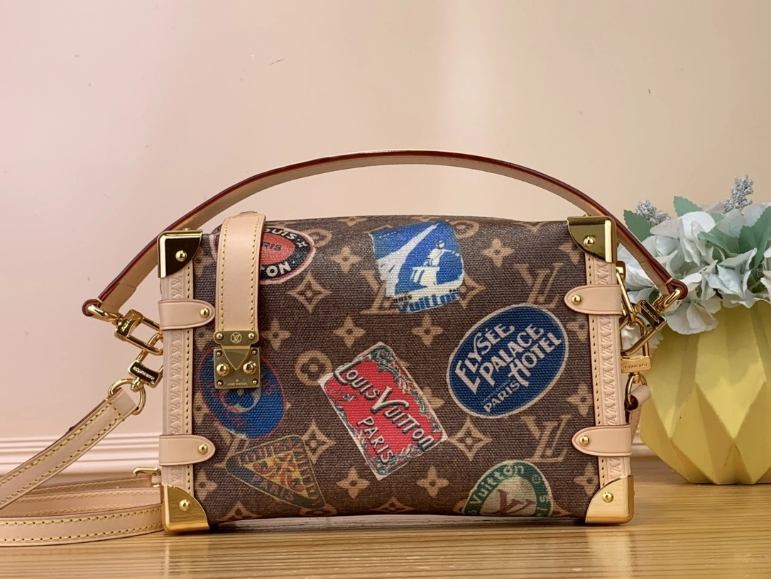 MOMO-- 8V M47085 high quality version Side Trunk cowhide item:E-B808A1237