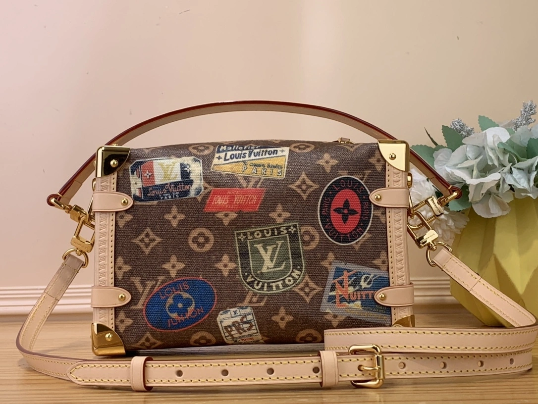 MOMO-- 8V M47085 high quality version Side Trunk cowhide item:E-B808A1237