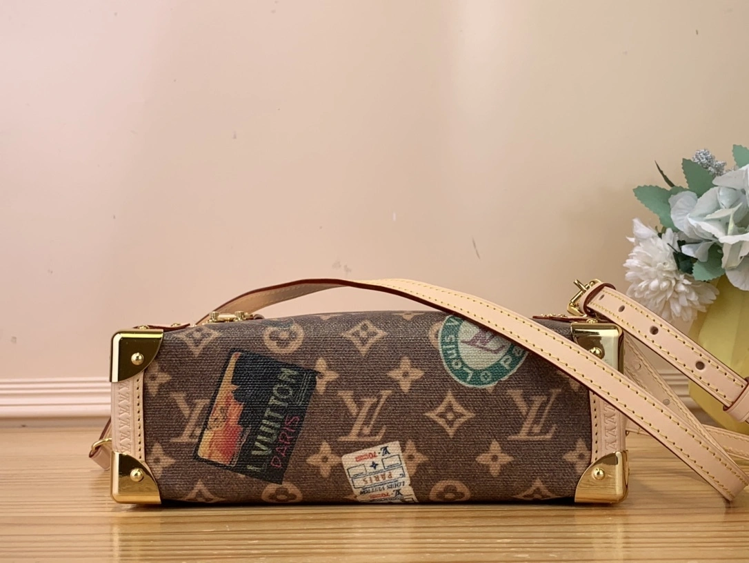 MOMO-- 8V M47085 high quality version Side Trunk cowhide item:E-B808A1237