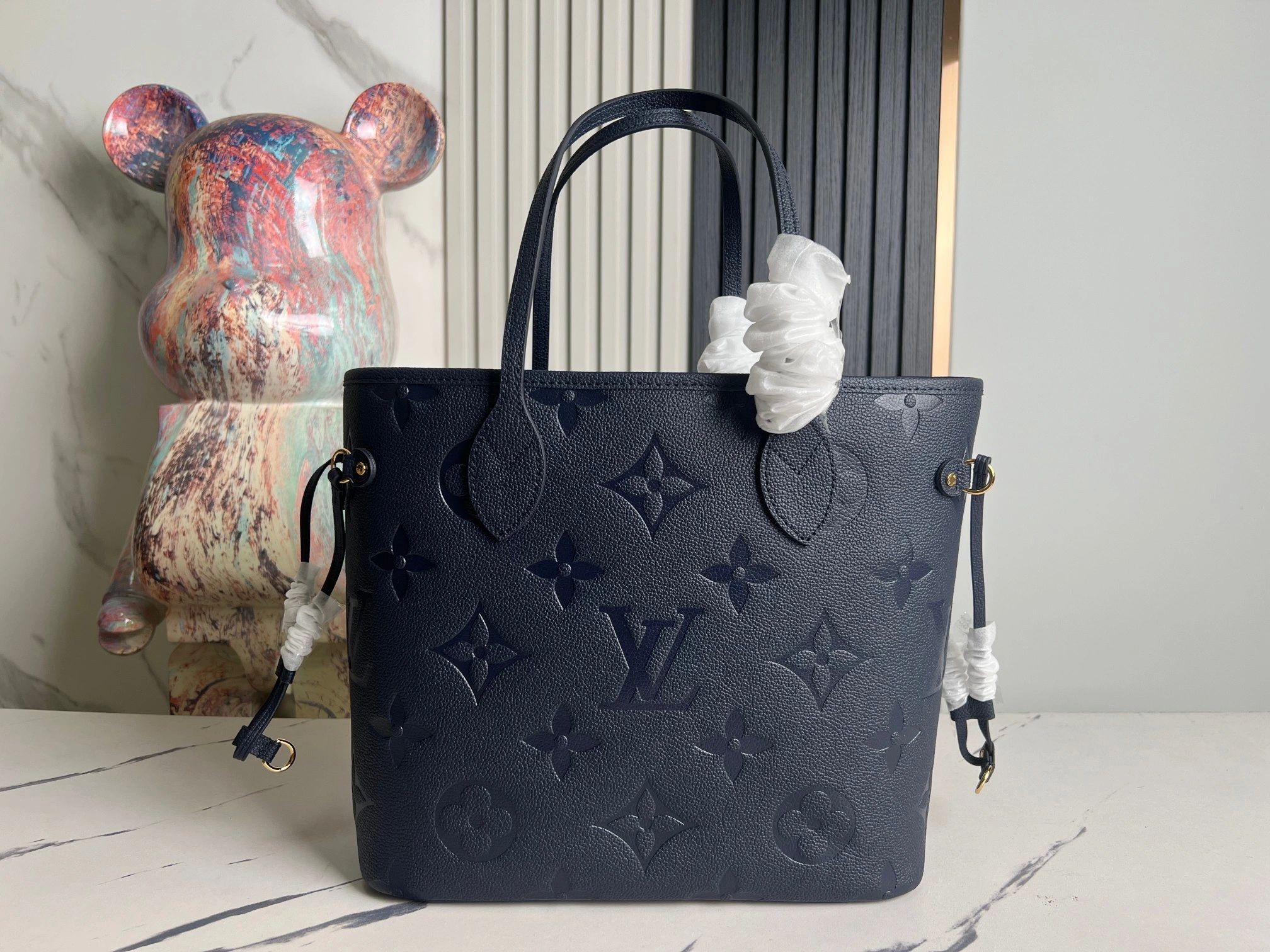 MOMO-- 8V M47143 high quality version Neverfull cowhide item:E-B184D1697H