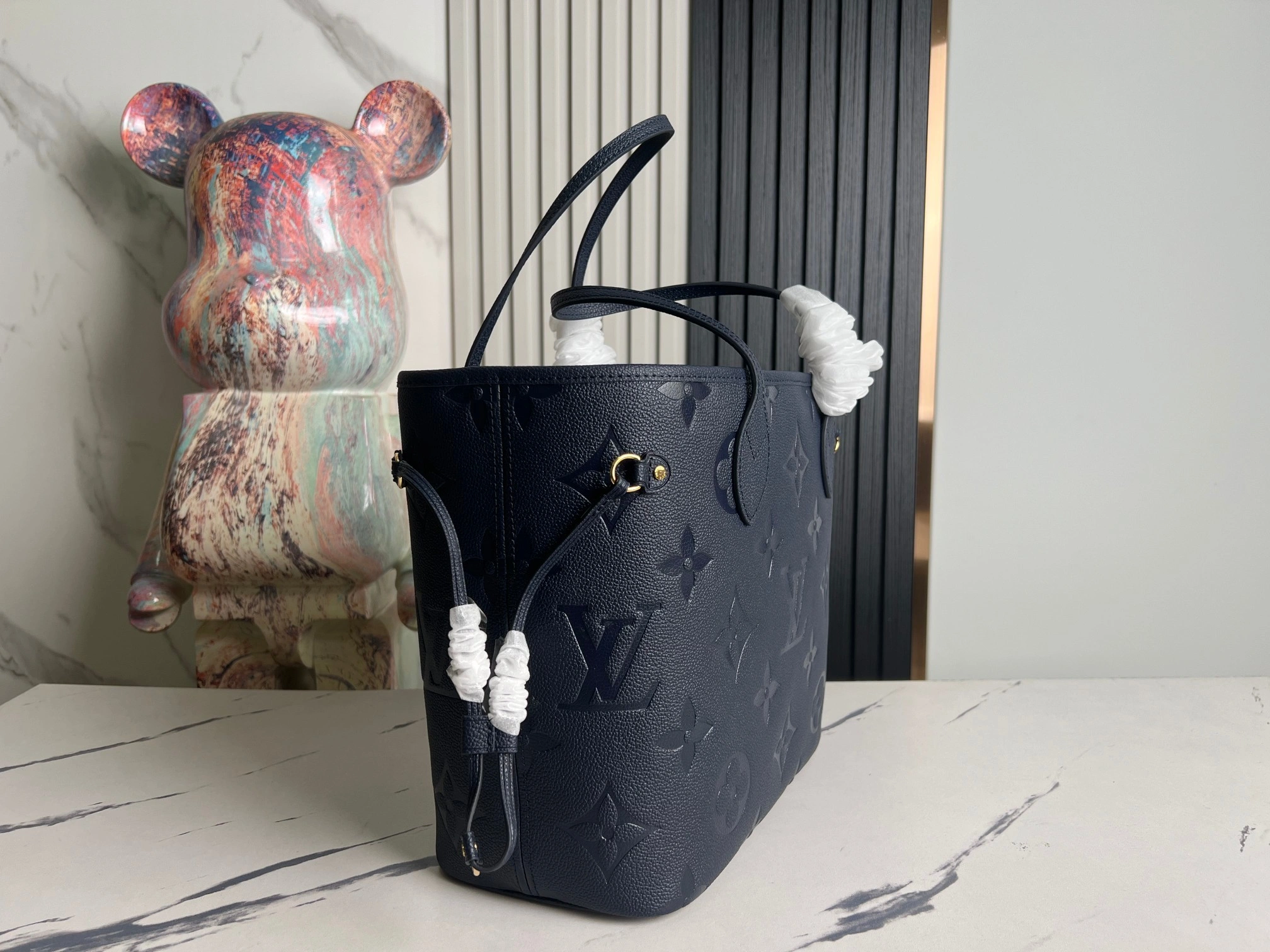 MOMO-- 8V M47143 high quality version Neverfull cowhide item:E-B184D1697H