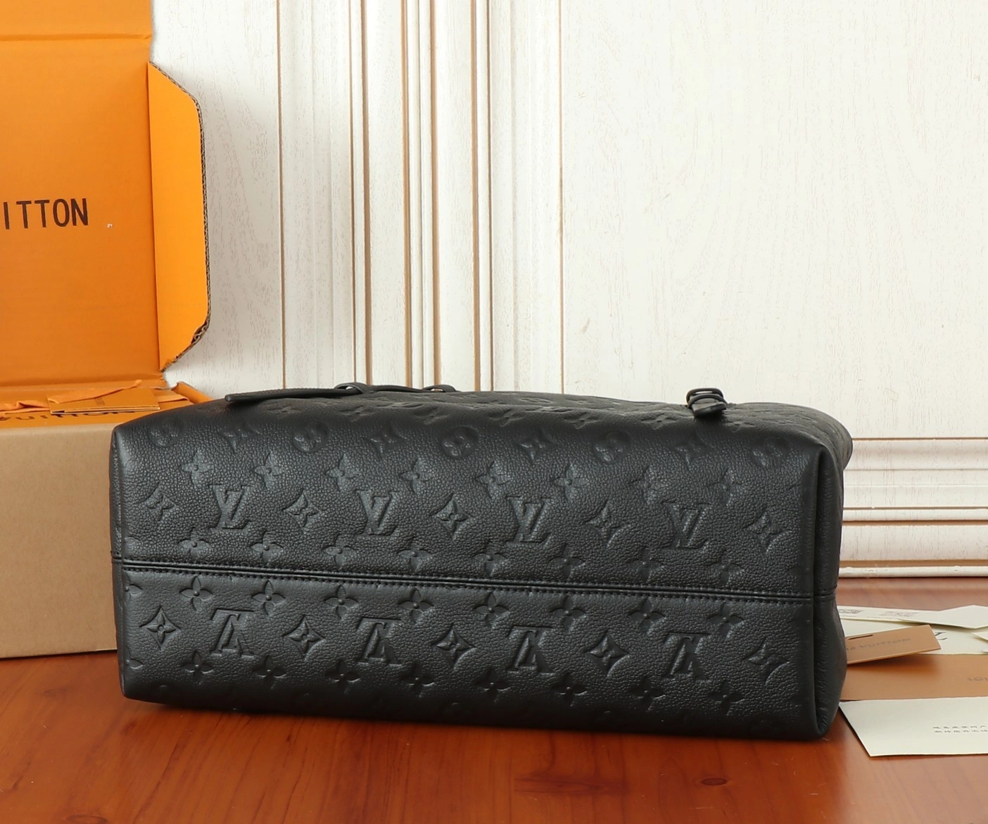 MOMO-- 8V M47185 high quality version babylone tote cowhide item:D-B000J0835