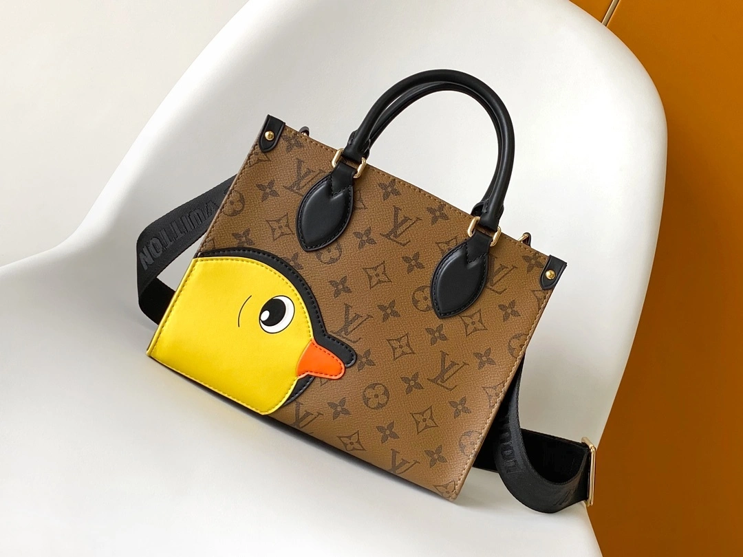 MOMO-- 8V M47199 high quality version OnTheGo cowhide item:E-B271C0226