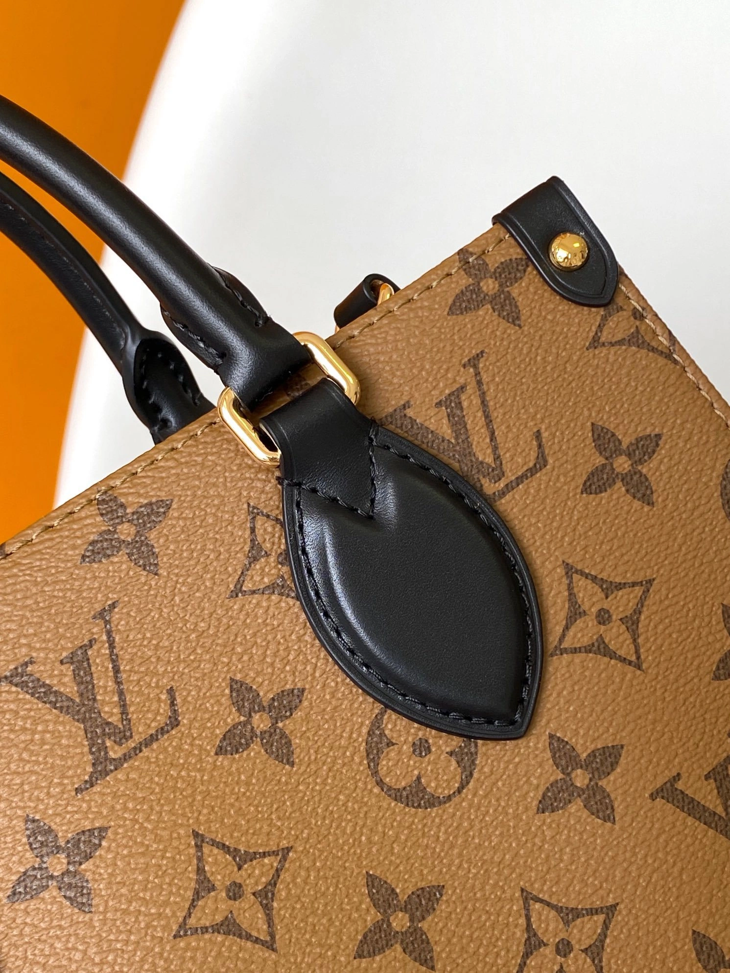 MOMO-- 8V M47199 high quality version OnTheGo cowhide item:E-B271C0226