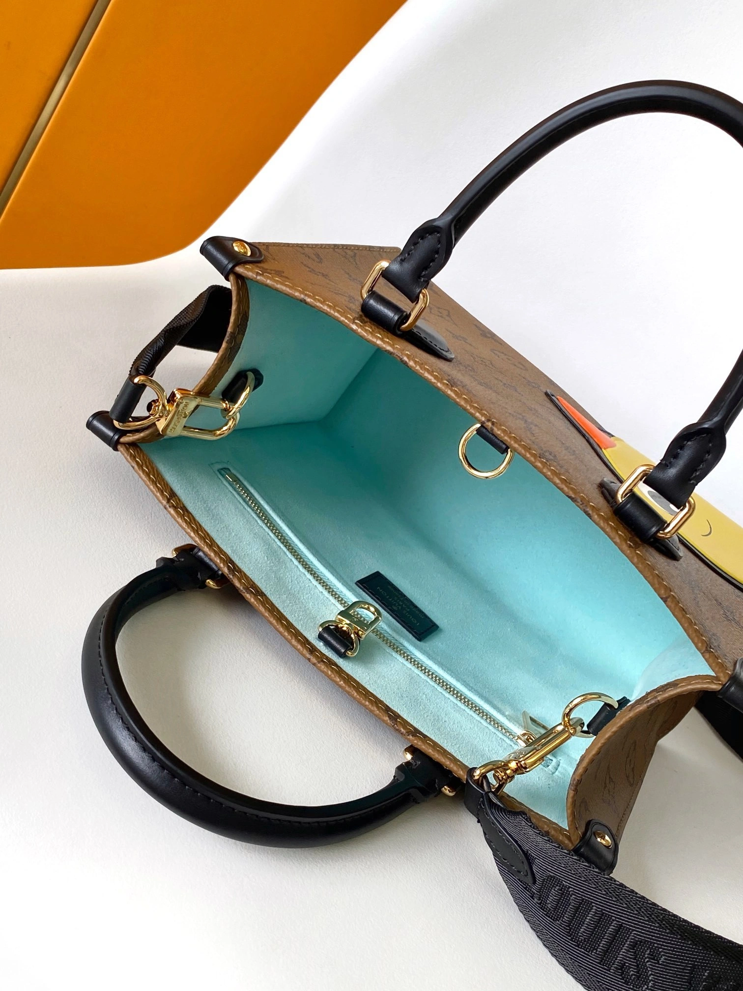 MOMO-- 8V M47199 high quality version OnTheGo cowhide item:E-B271C0226