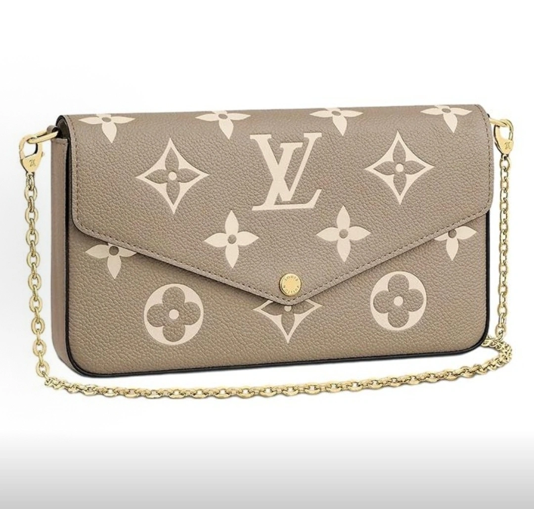 MOMO-- 8V M69977 high quality version Pochette Félicie cowhide item:F-B000A1405