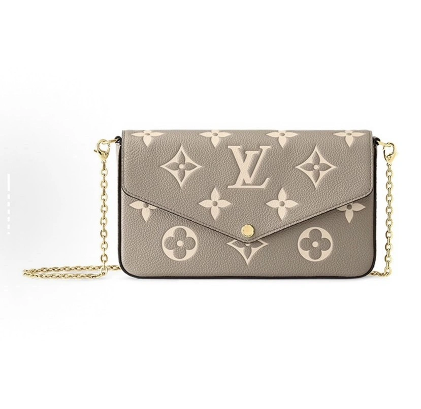 MOMO-- 8V M69977 high quality version Pochette Félicie cowhide item:F-B000A1405