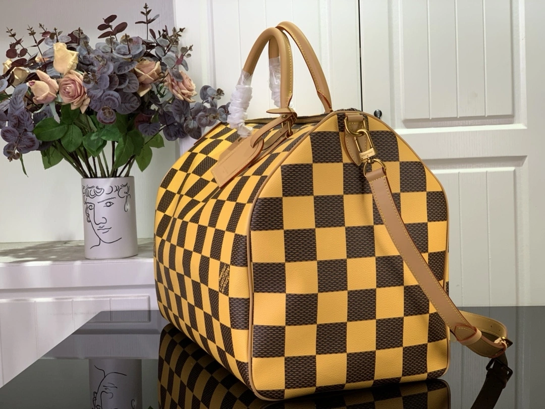 MOMO-- 8V N40578 Speedy 50 Bandoulière Damier Pop cowhide item:D-B174G2091