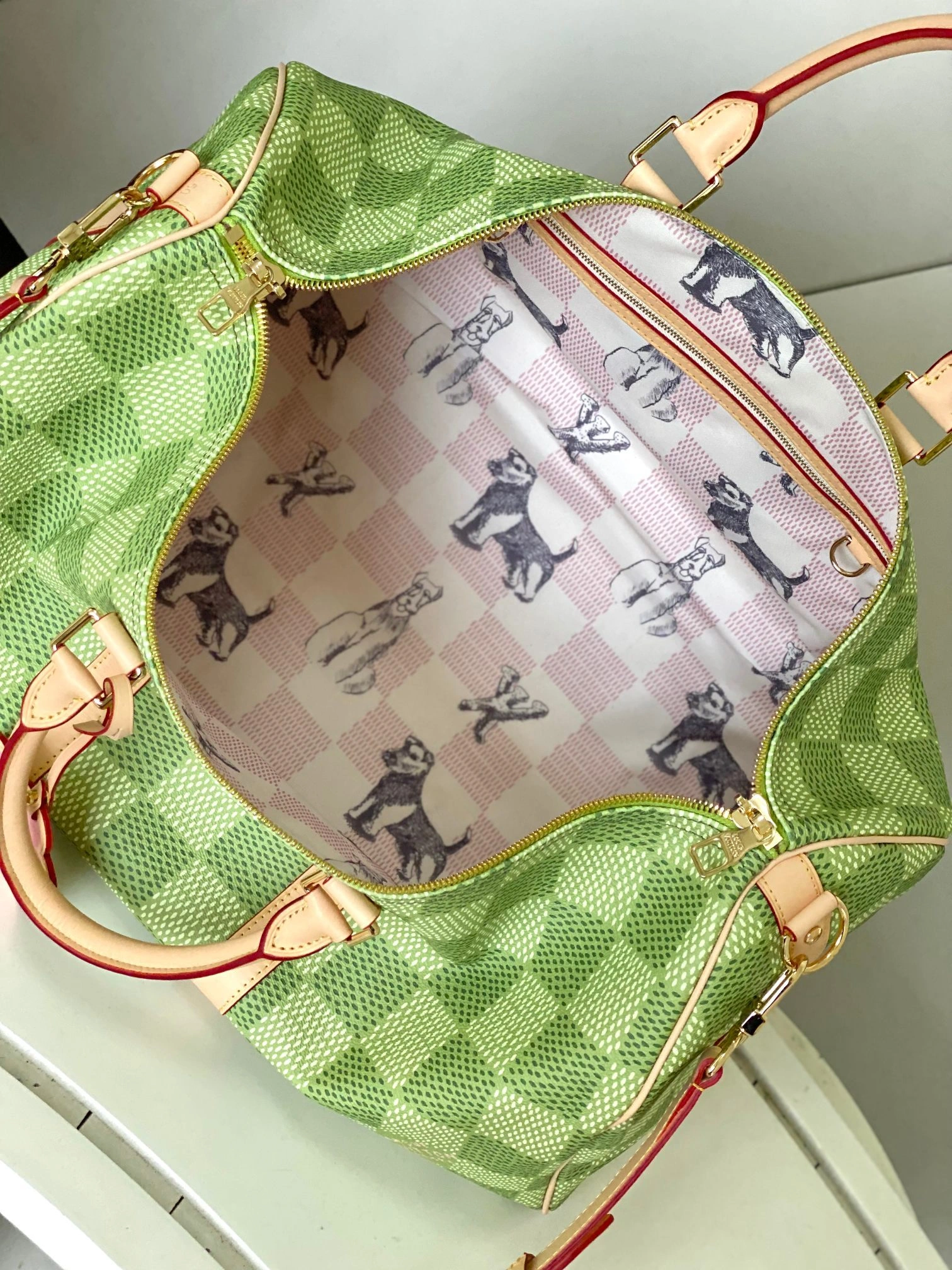 MOMO-- 8V N40667 high quality version Avenue cowhide item:E-B000A1748