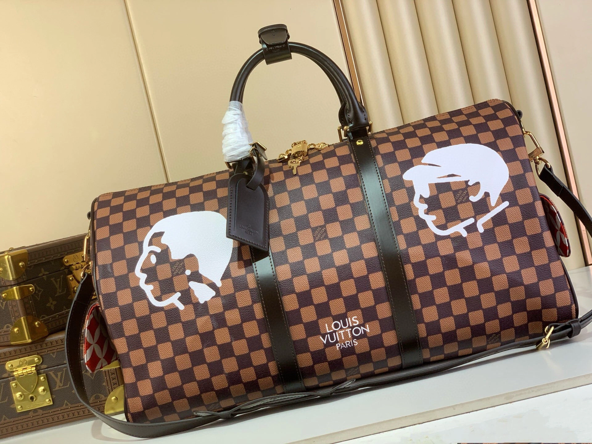 MOMO-- 8V N40799 high quality version Sac Keepall Bandoulière 50 item:E-B563I2145