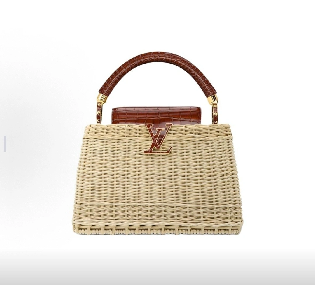 MOMO-- 8V N85481 high quality version CAPUCINES BB cowhide item:E-B000I0710
