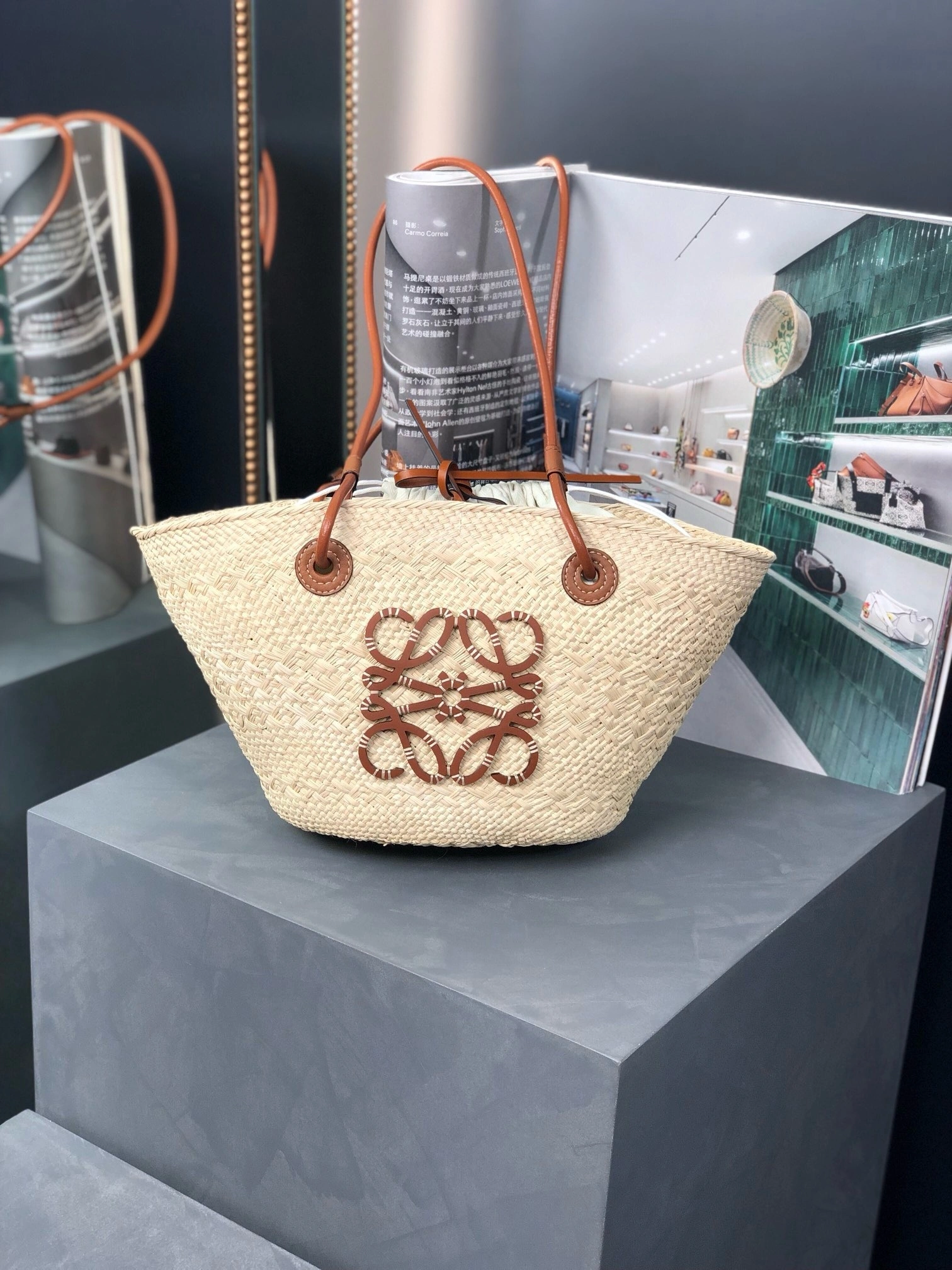 MOMO-- 8o5w5 A223P65X01-2435 high quality version 𝑨𝒏𝒂𝒈𝒓𝒂𝒎 𝑩𝒂𝒔𝒌𝒆𝒕 cowhide item:E-B432I1822