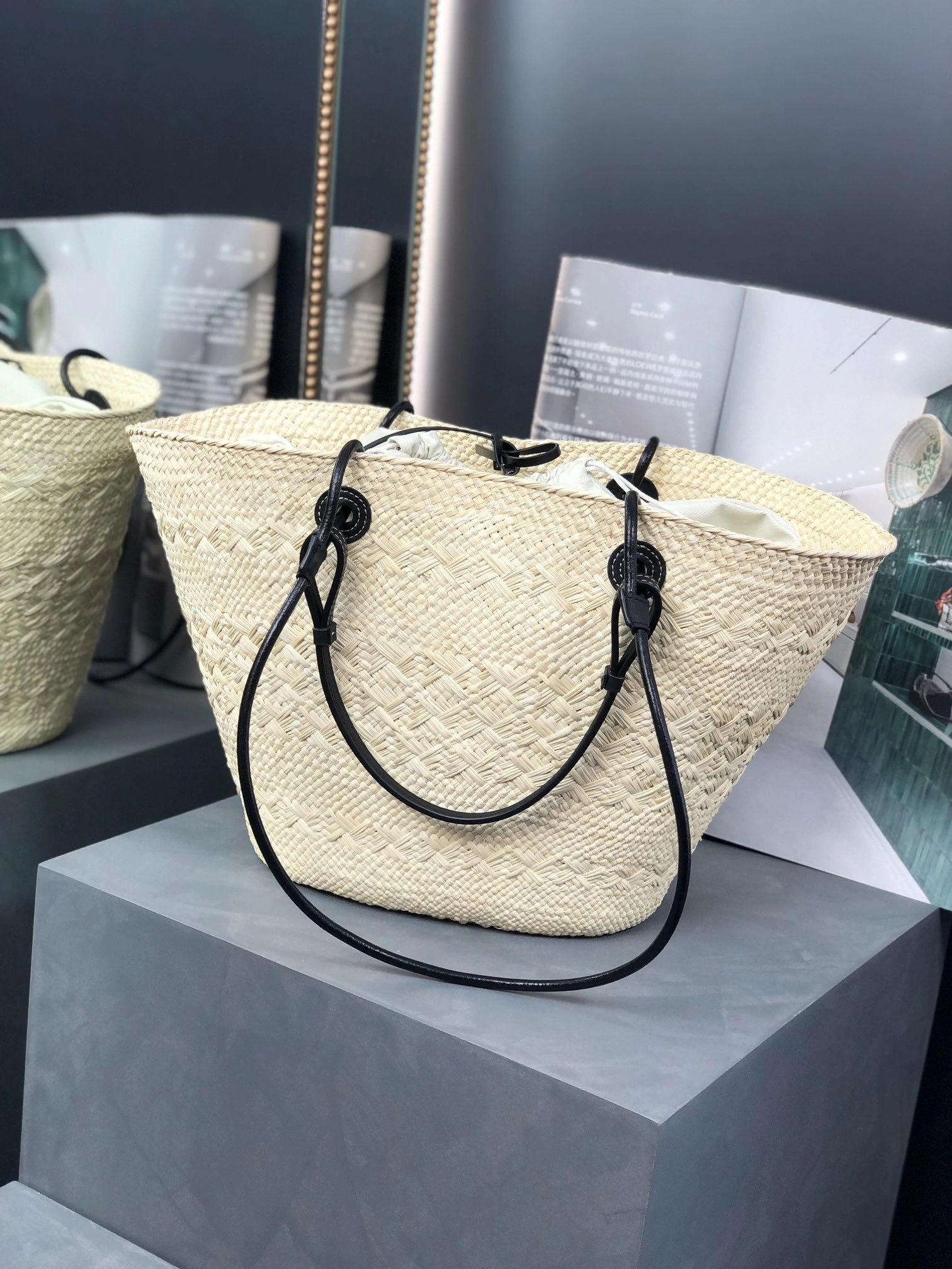 MOMO-- 8o5w5 A223T43X02-2165 high quality version 𝑨𝒏𝒂𝒈𝒓𝒂𝒎 𝑩𝒂𝒔𝒌𝒆𝒕 cowhide item:E-B432I1820