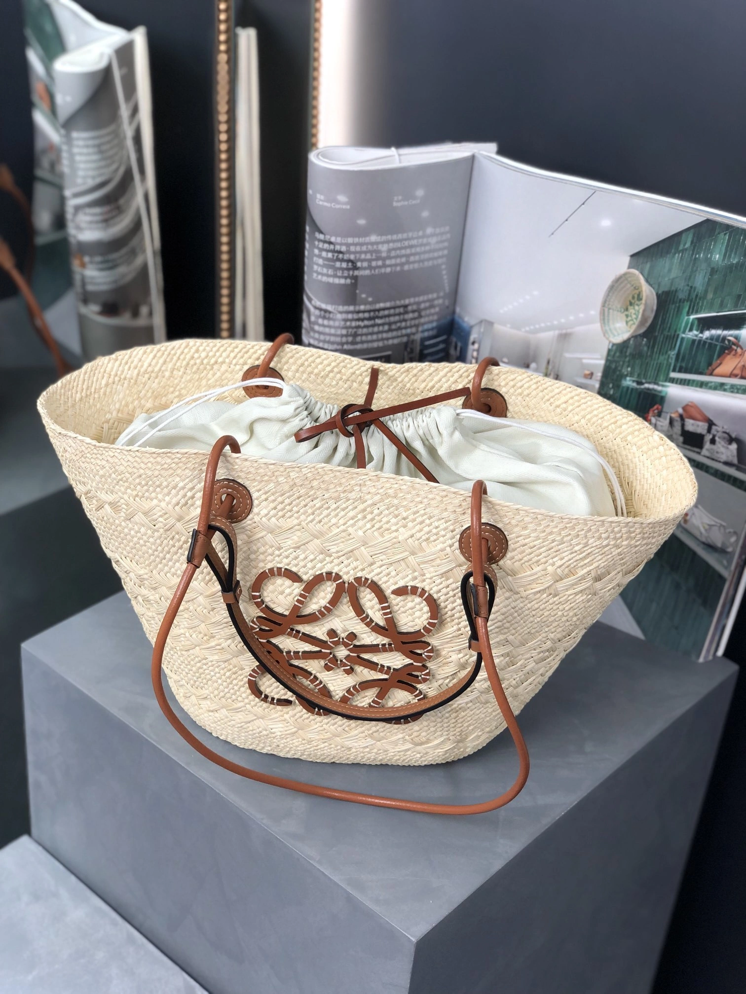 MOMO-- 8o5w5 A223T43X02-2435 high quality version 𝑨𝒏𝒂𝒈𝒓𝒂𝒎 𝑩𝒂𝒔𝒌𝒆𝒕 cowhide item:E-B432I1821