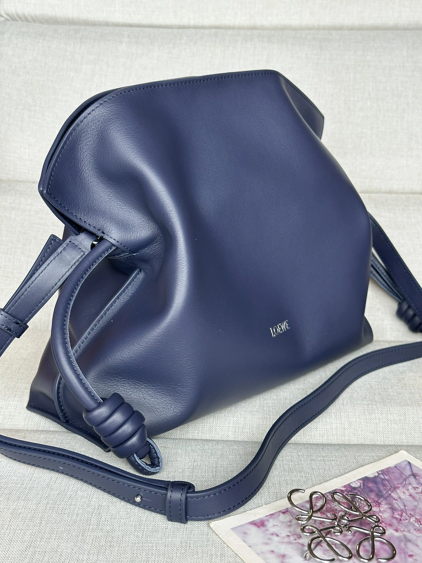 MOMO-- 8o5w5 A411FC1XBF-4467 Flamenco clutch- NEW Calfskin item:D-B063G2695