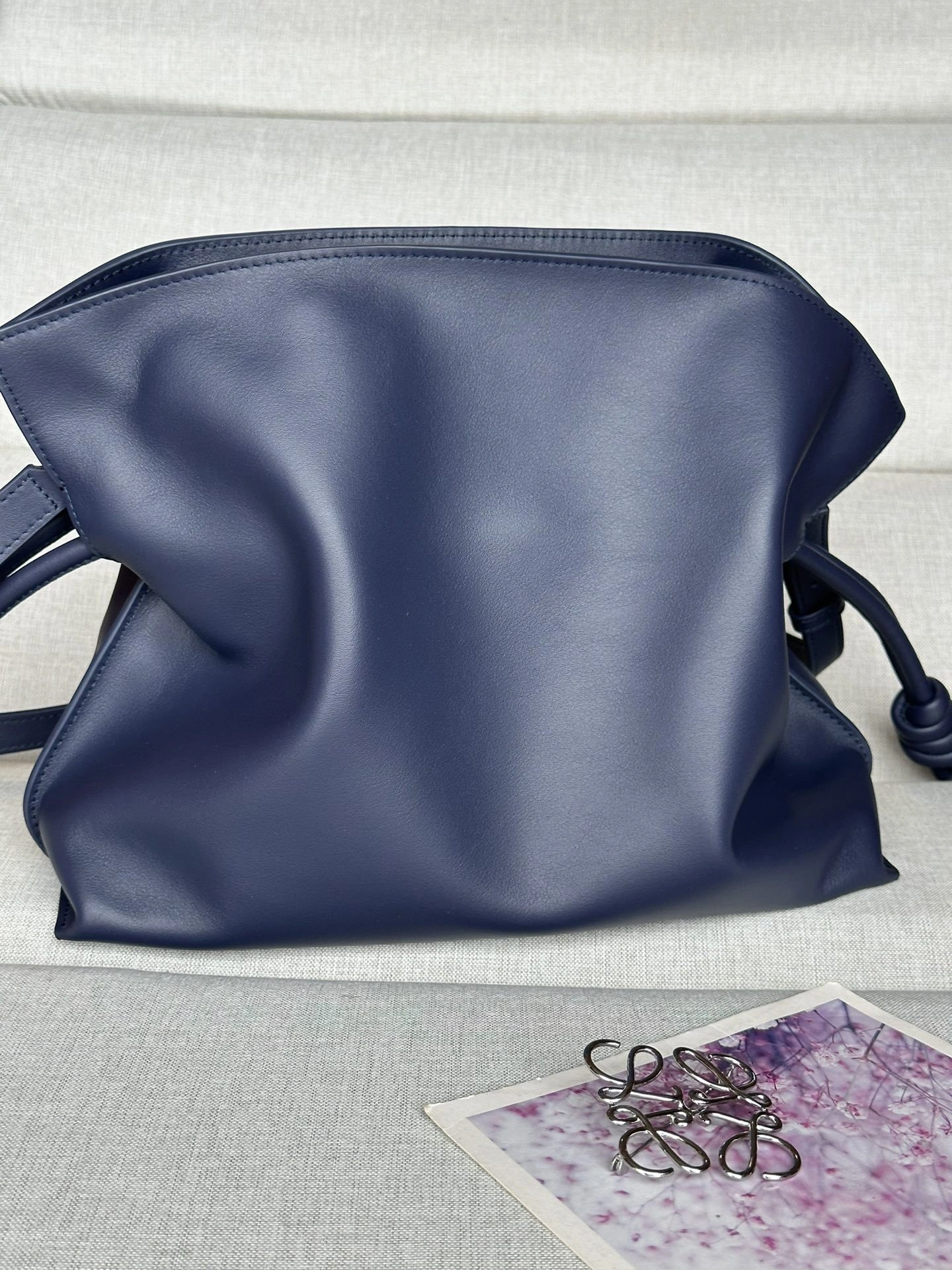 MOMO-- 8o5w5 A411FC1XBF-4467 Flamenco clutch- NEW Calfskin item:D-B063G2695