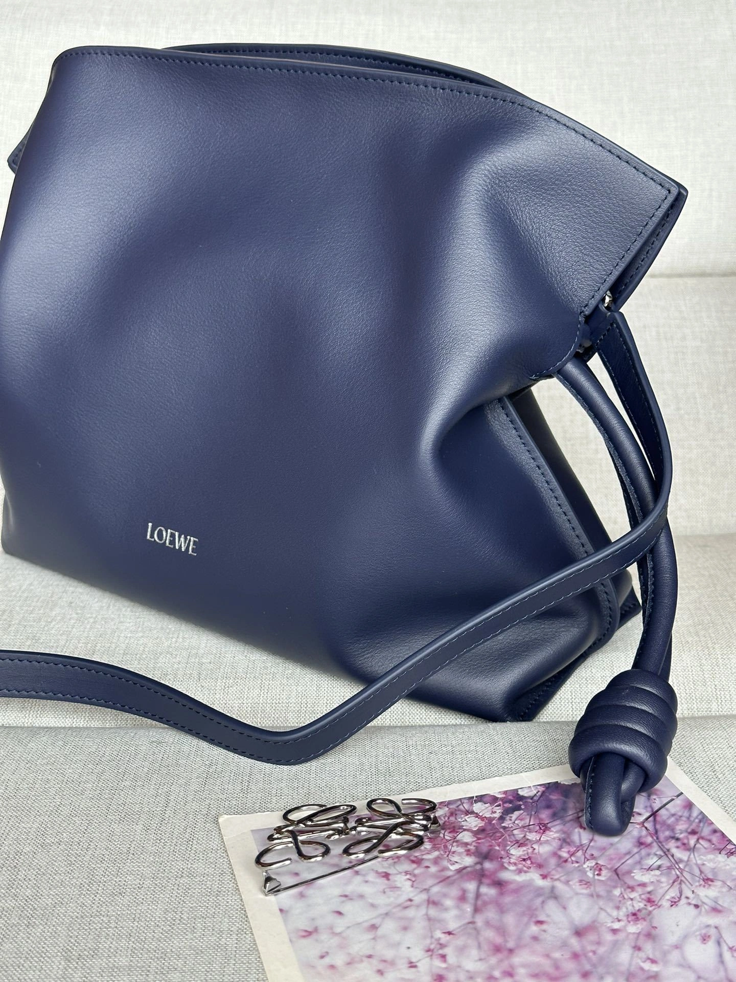 MOMO-- 8o5w5 A411FC1XBF-4467 Flamenco clutch- NEW Calfskin item:D-B063G2695